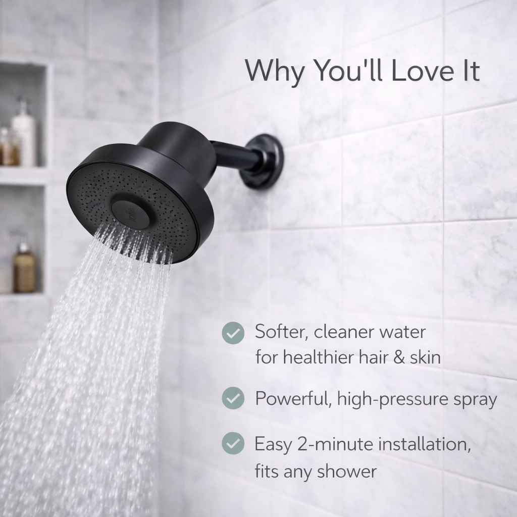 SuperCleanse Filtered Shower Head