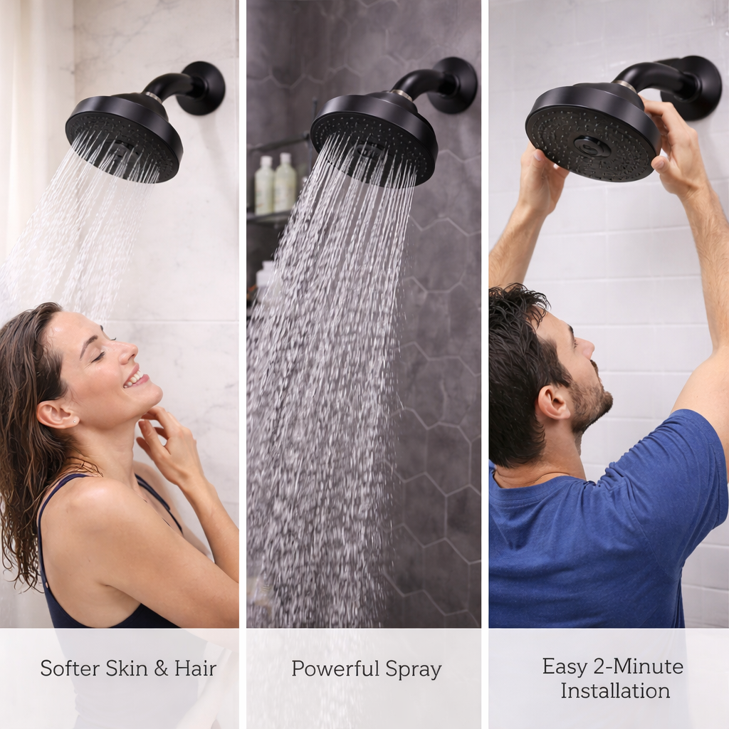 SuperCleanse Filtered Shower Head