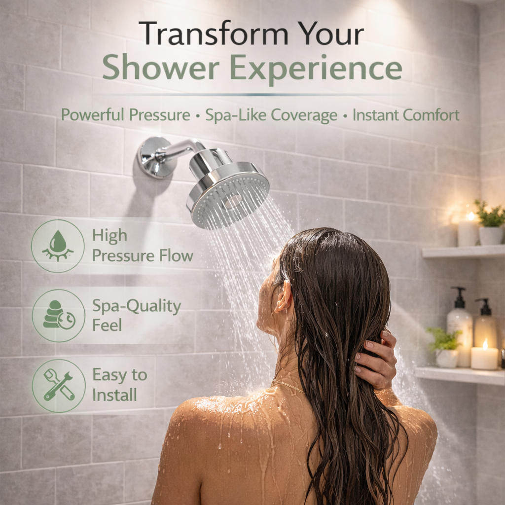 SuperCleanse Filtered Shower Head